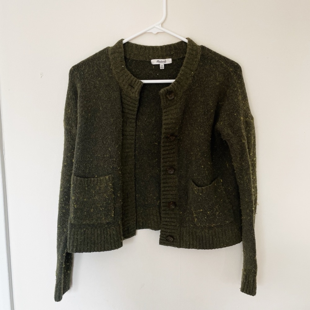 Green Cardigan